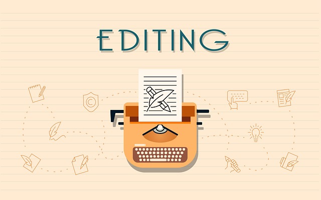 A picture written editor